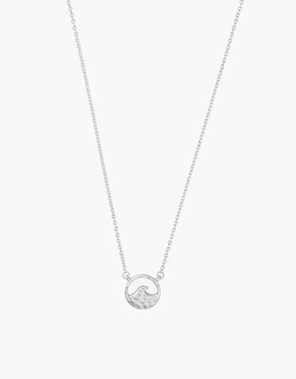 Sea La Vie Necklace Sea Birthday/Wave Silver