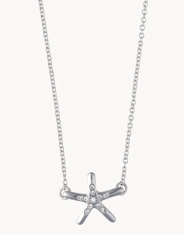 Sea La Vie Necklace Shine/Starfish Silver