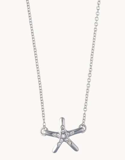 Sea La Vie Necklace Shine/Starfish Silver