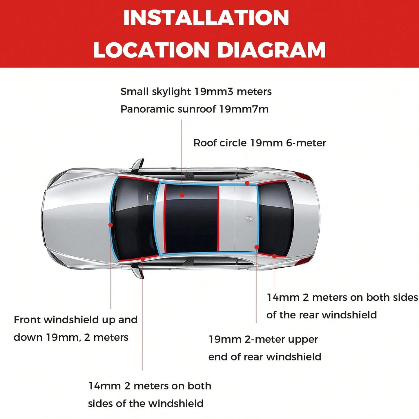 Self-Adhesive Automotive Weatherstrip Designed Specifically For Windshields; The T-Shaped Weatherstrip Prevents Rainwater From Seeping In And Provides Sound Insulation.
