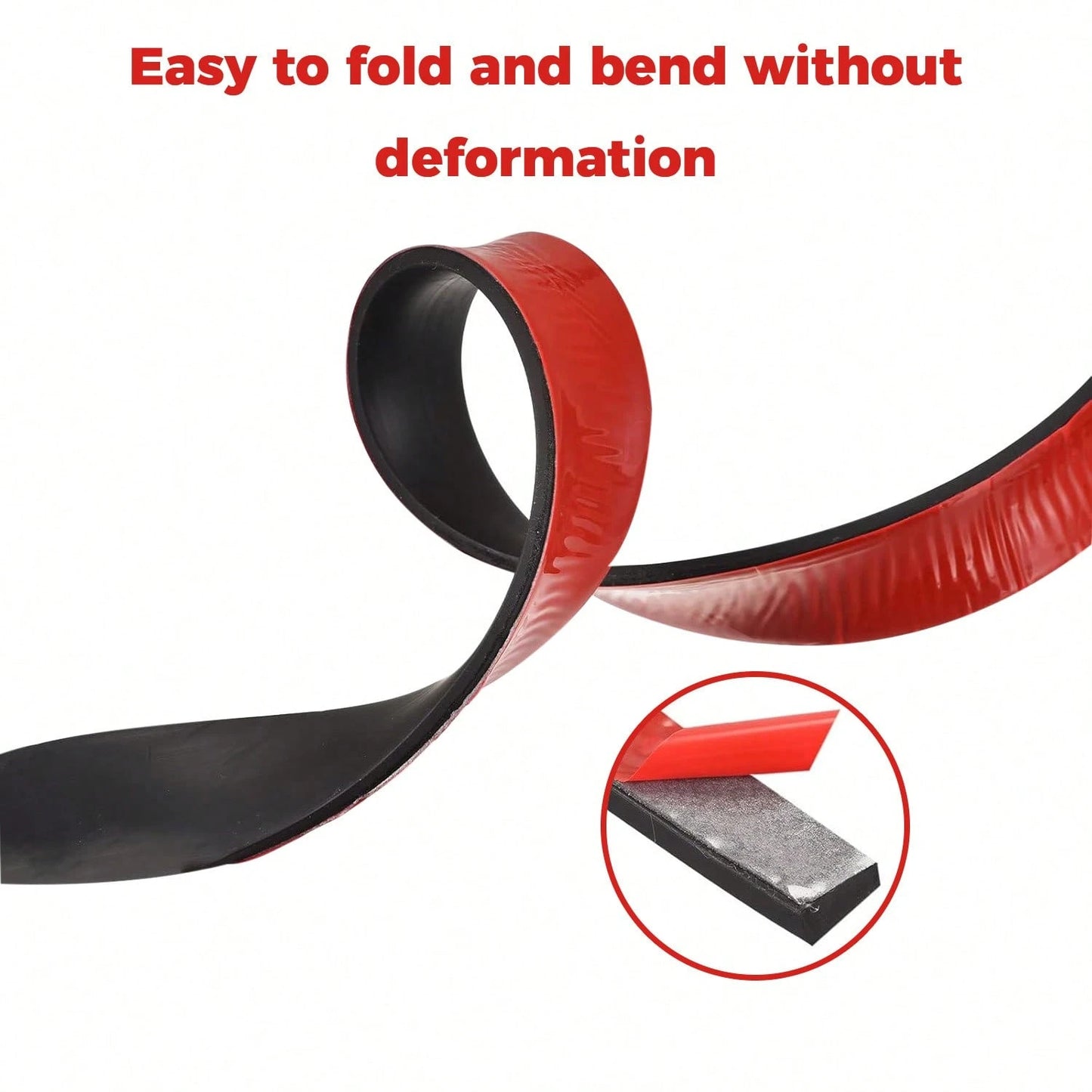Self-Adhesive Automotive Weatherstrip Designed Specifically For Windshields; The T-Shaped Weatherstrip Prevents Rainwater From Seeping In And Provides Sound Insulation.