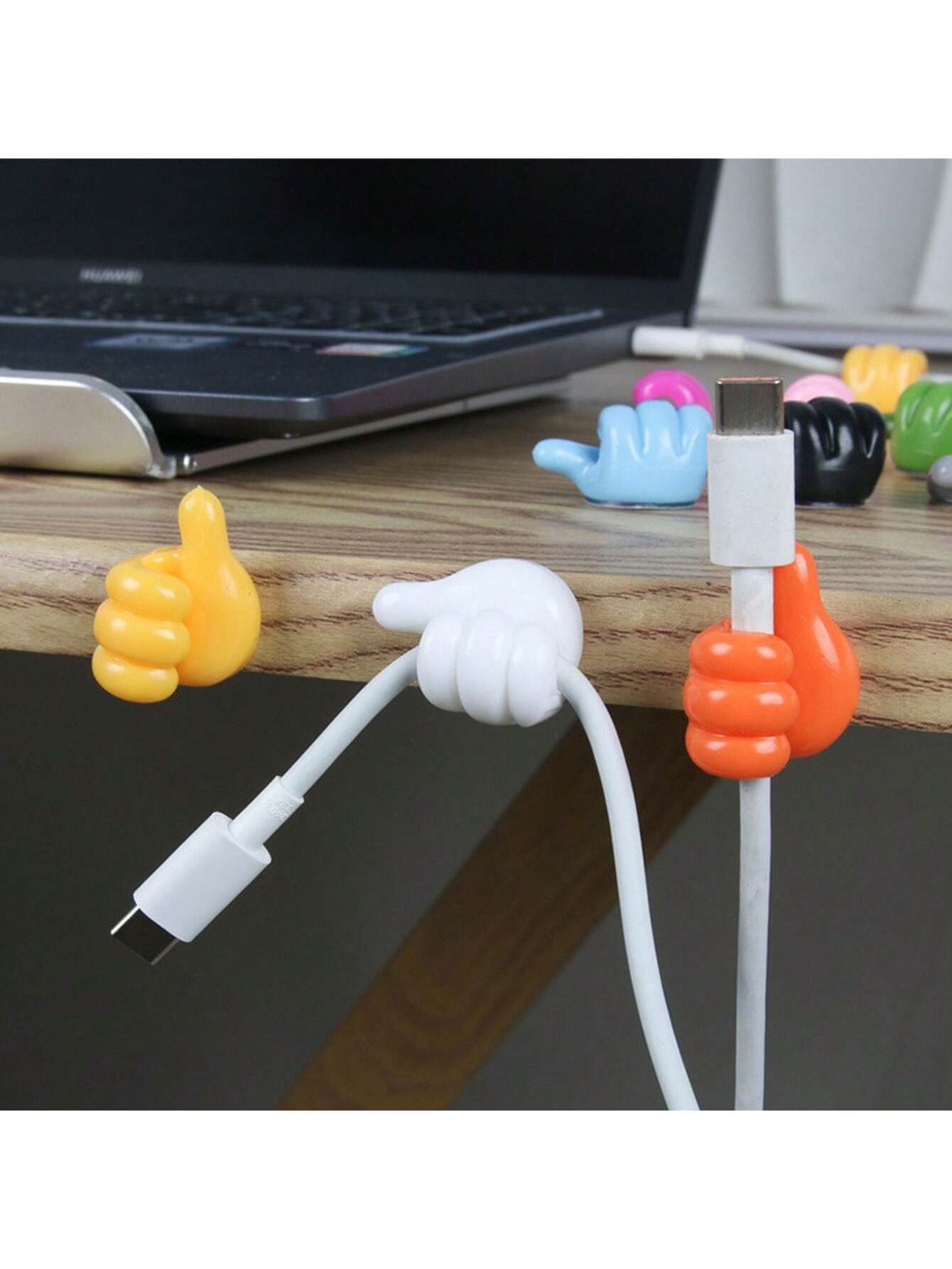 Self-Adhesive Thumb Hooks: Creative & Multifunctional Wall Hooks For Home, Office, Bedroom- Perfect Gift For Birthdays, Easter, Boys & Girlfriends!