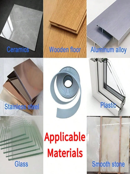 Self-Adhesive Waterproof Mildew-Proof Caulk Tape,High Viscosity Oil-Resistant Sealing Tape, Moisture-Proof Seam Sticker For Kitchen Bathroom Toilet Bathtub Sink Tile Seam Corner Line,Waterproof Mold-P