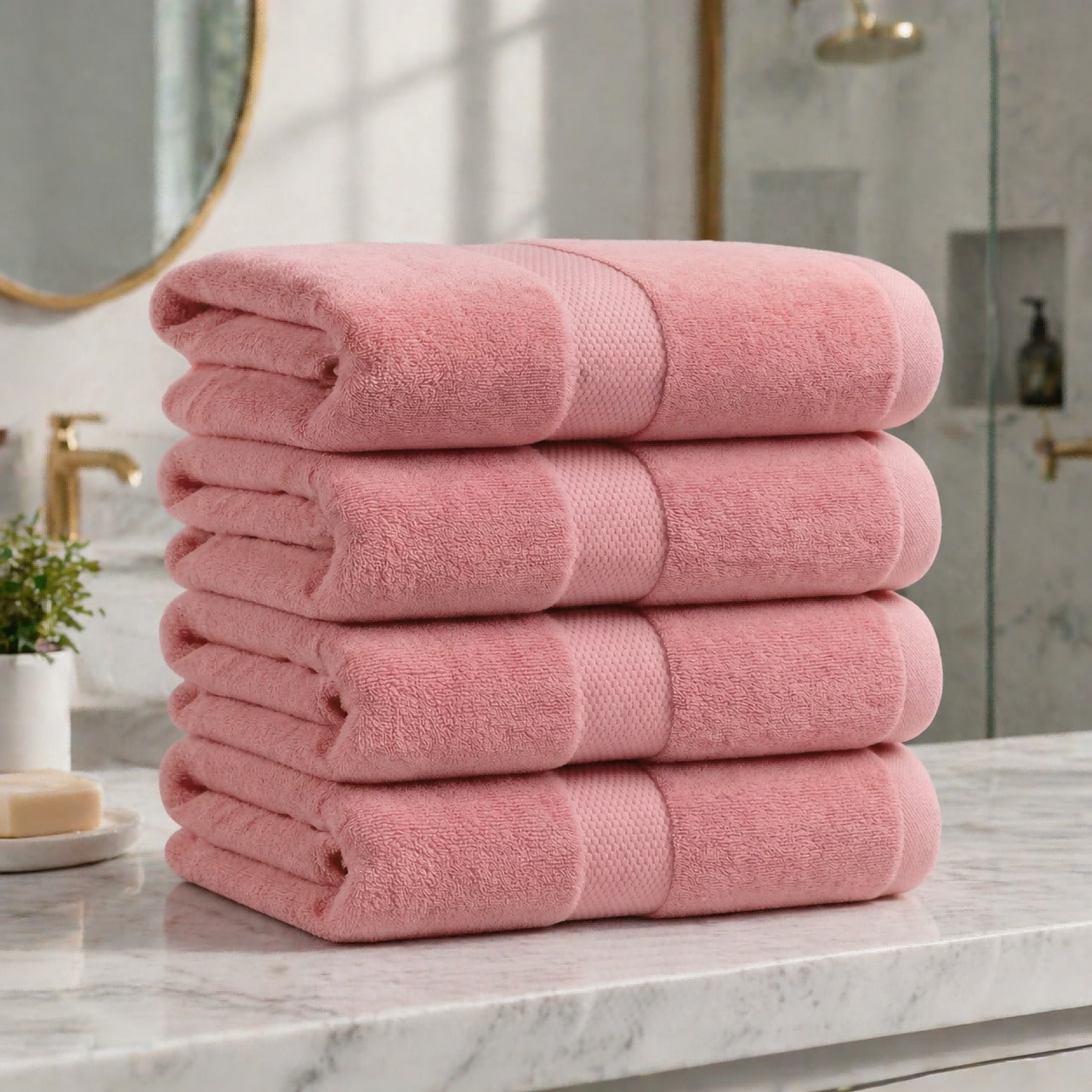 Set Of 2 100% Cotton Bath Towels, 70x140 Cm, Highly Absorbent, Quick-Drying, With A Stylish Embossed Design. These Soft, Skin-Friendly Towels Are Ideal For Home, Bathroom, Hotel, Spa, Sports, Camping
