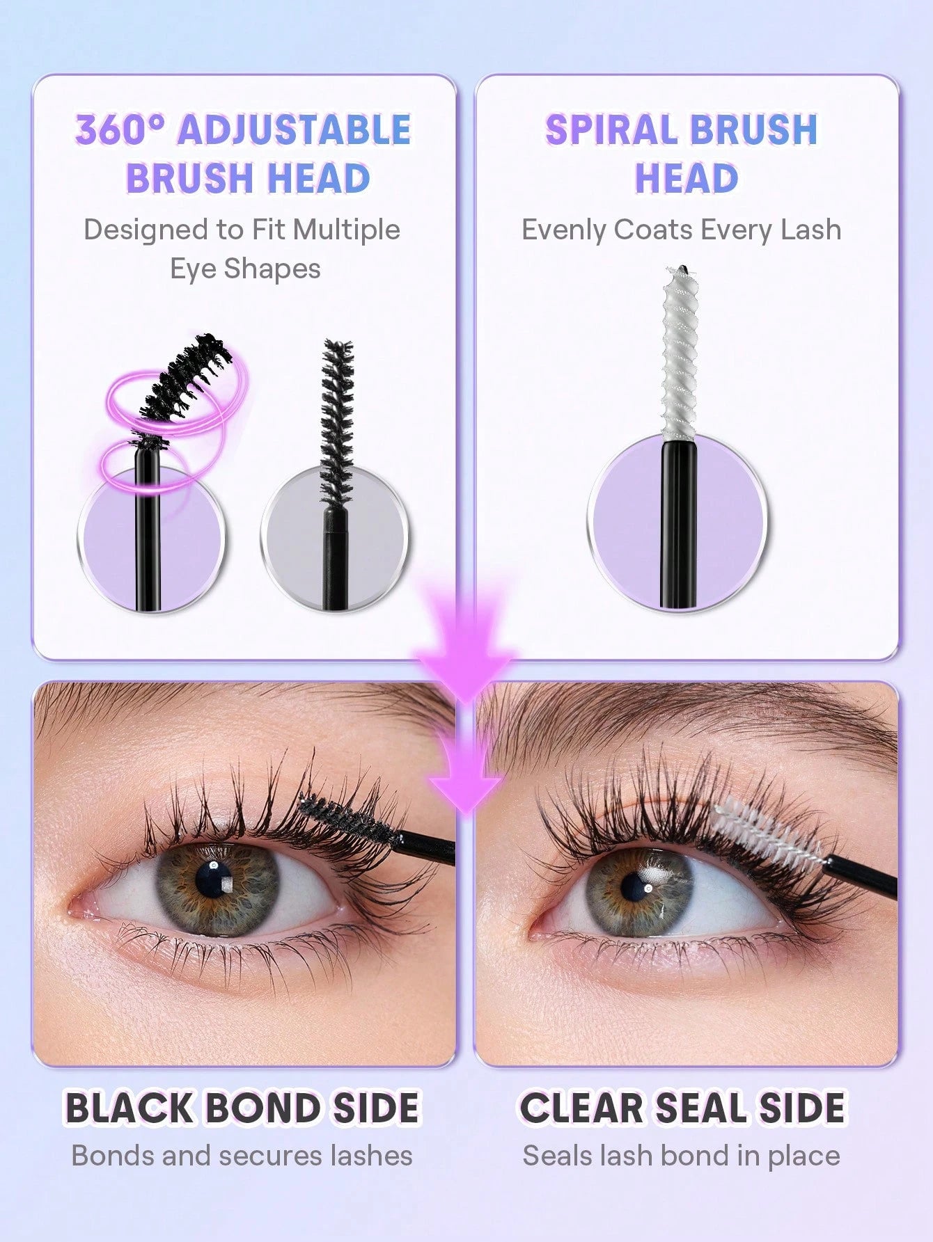 SHEGLAM Flex Bond Lash Bond And Seal Brand Beauty Cosmetic Makeup For Women And Girls