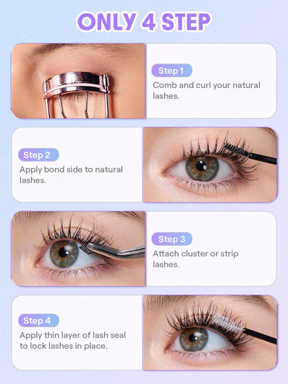 SHEGLAM Flex Bond Lash Bond And Seal Brand Beauty Cosmetic Makeup For Women And Girls