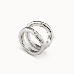 Shortcut Ring Silver