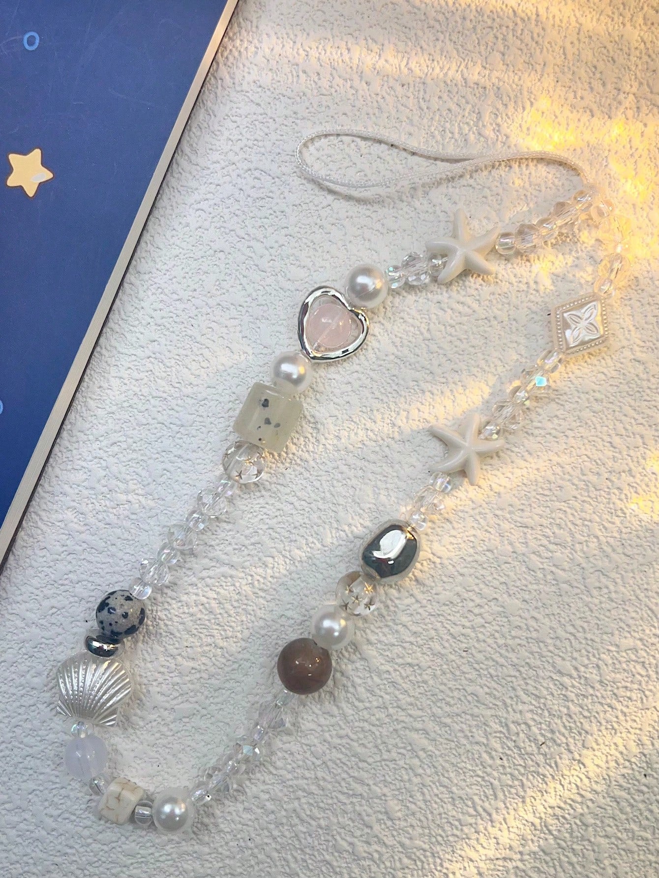 Simple White Bowknot Mobile Phone Case Lanyard Pendant, Short And Convenient, Suitable For All Mobile Phones, Cameras, With Chain And Rope, Handheld, Wrist Strap, Anti-Lost, Shockproof, For Women Gift