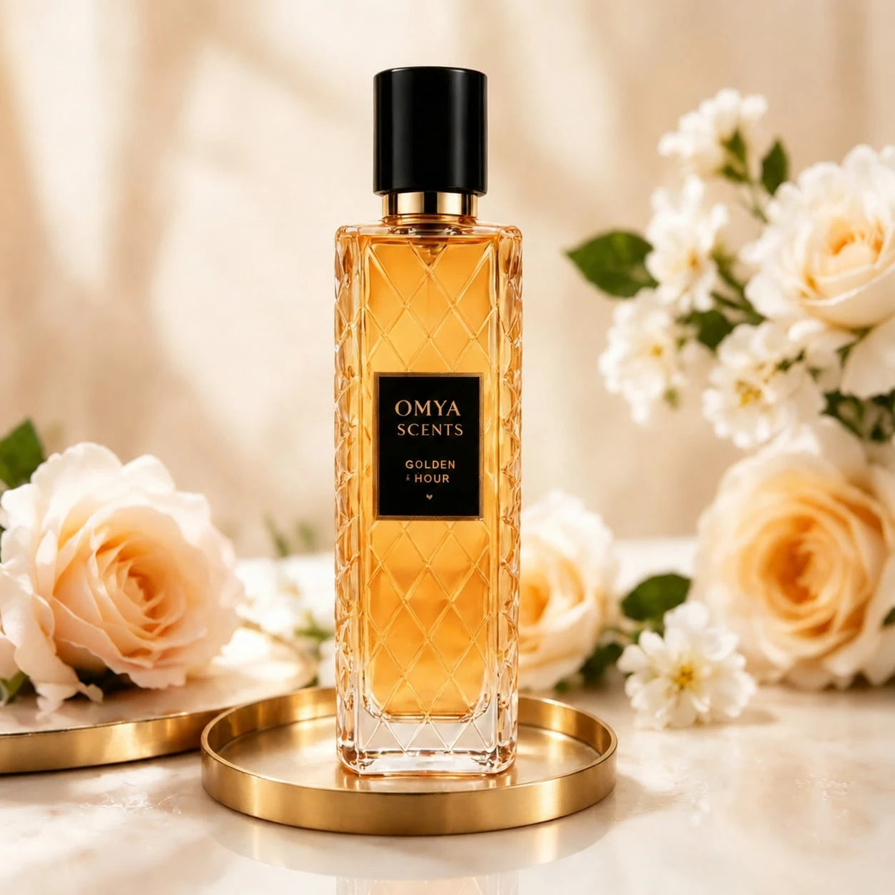 sjopa JEAN MISS Women's Perfume Gift Box Set, 4-Piece Set, Including Midnight Roses, Golden Charm, Fresh Blooming, Soft Petals. This 4-Piece Set Is The Perfect Gift, Providing A Long-Lasting Scent Sui