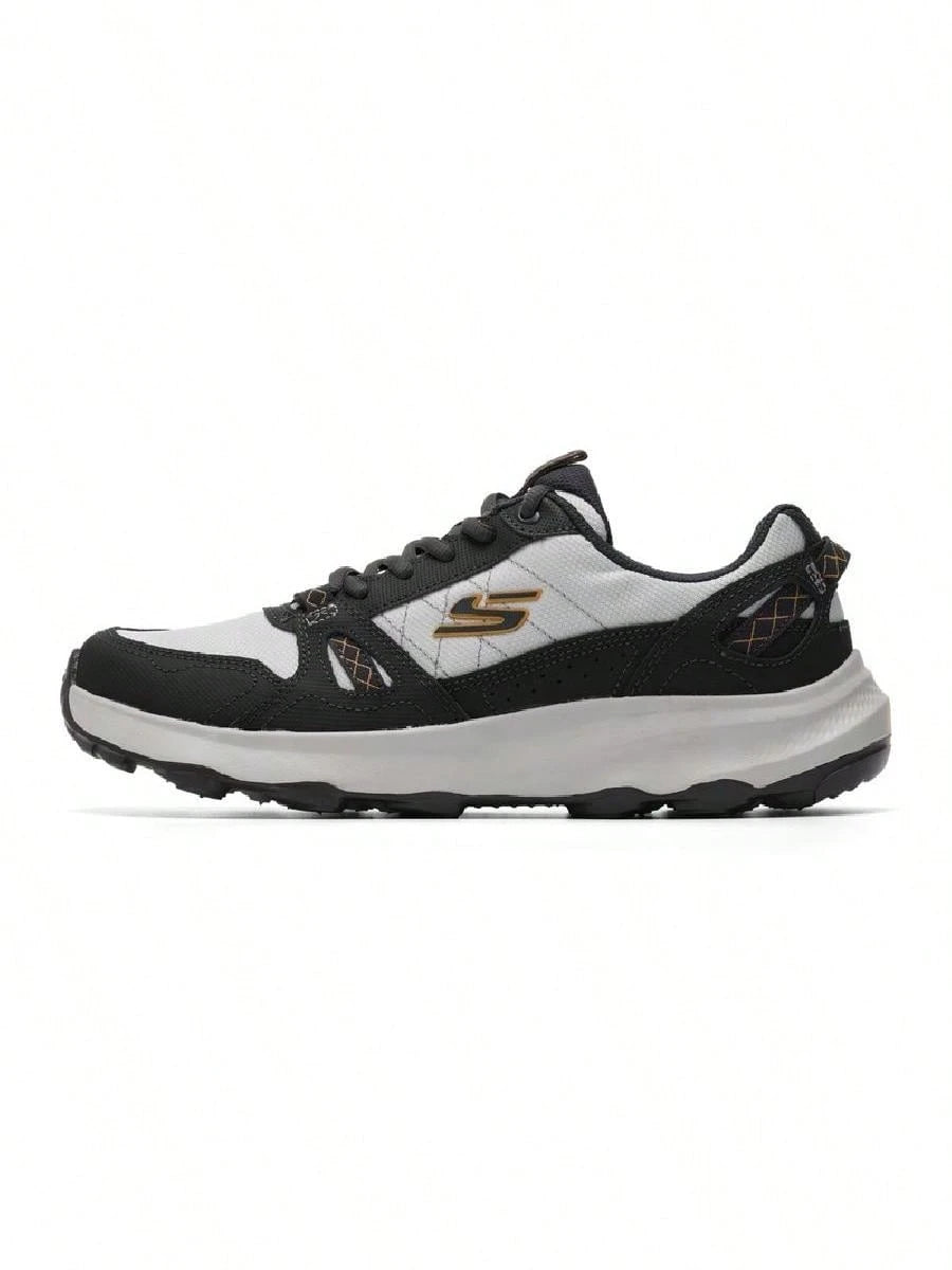 Skechers Men's Sports Casual Shoes RIDGE OAK Men's Lace-Up City Outdoor Shoes 26 Summer Lightweight Comfortable Athletic Shoes 237787-WCC