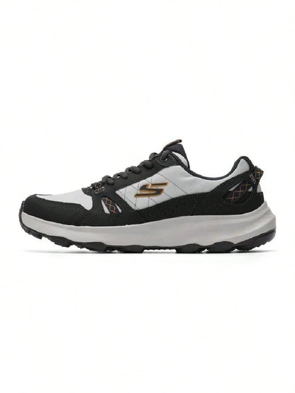 Skechers Men's Sports Casual Shoes RIDGE OAK Men's Lace-Up City Outdoor Shoes 26 Summer Lightweight Comfortable Athletic Shoes 237787-WCC