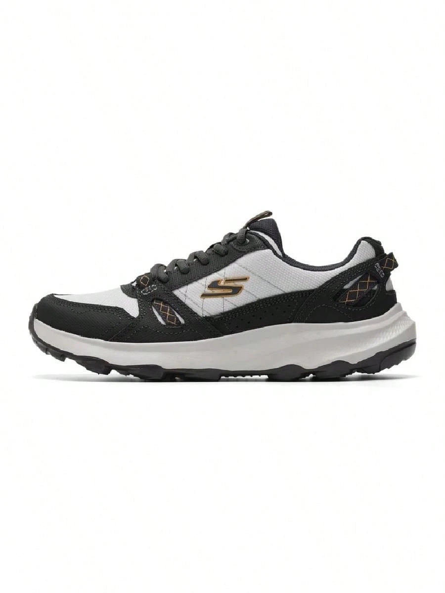 Skechers Men's Sports Casual Shoes RIDGE OAK Men's Lace-Up City Outdoor Shoes 26 Summer Lightweight Comfortable Athletic Shoes 237787-WCC