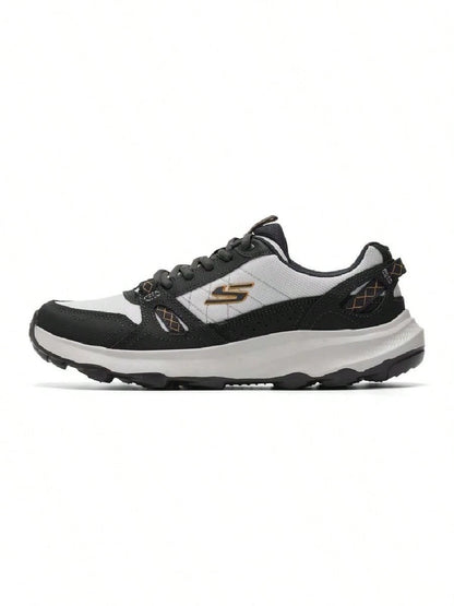 Skechers Men's Sports Casual Shoes RIDGE OAK Men's Lace-Up City Outdoor Shoes 26 Summer Lightweight Comfortable Athletic Shoes 237787-WCC
