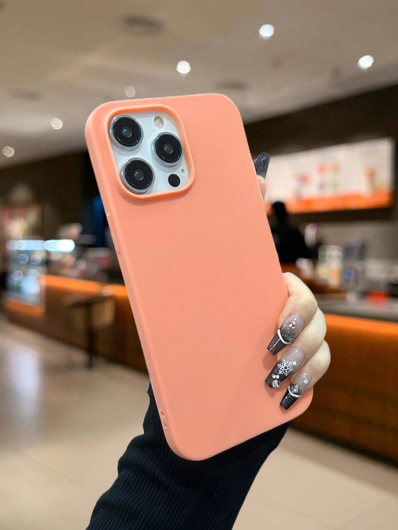 Solid Color Basic Silicone Phone Case 5pcs/Pack Candy Color TPU Phone Case Compatible With Apple Phones Spring