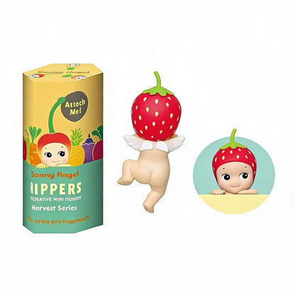 SONNY ANGEL Hippers Decorative Harvest Series- Mystery Mini Figure Blind Box, Seasonal Cute Collectible Home Decor, Autumn Thanksgiving Gift, 100% Authentic (Single Blind Box), Vacation Day Gift