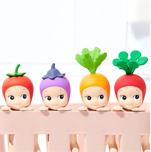 SONNY ANGEL Hippers Decorative Harvest Series- Mystery Mini Figure Blind Box, Seasonal Cute Collectible Home Decor, Autumn Thanksgiving Gift, 100% Authentic (Single Blind Box), Vacation Day Gift