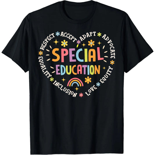 Special Education Team Dream Team SPED Teacher Appreciation T-Shirt, Graphic Tee For Women, Fun Tee,, L-XXXXXL, Plus Size