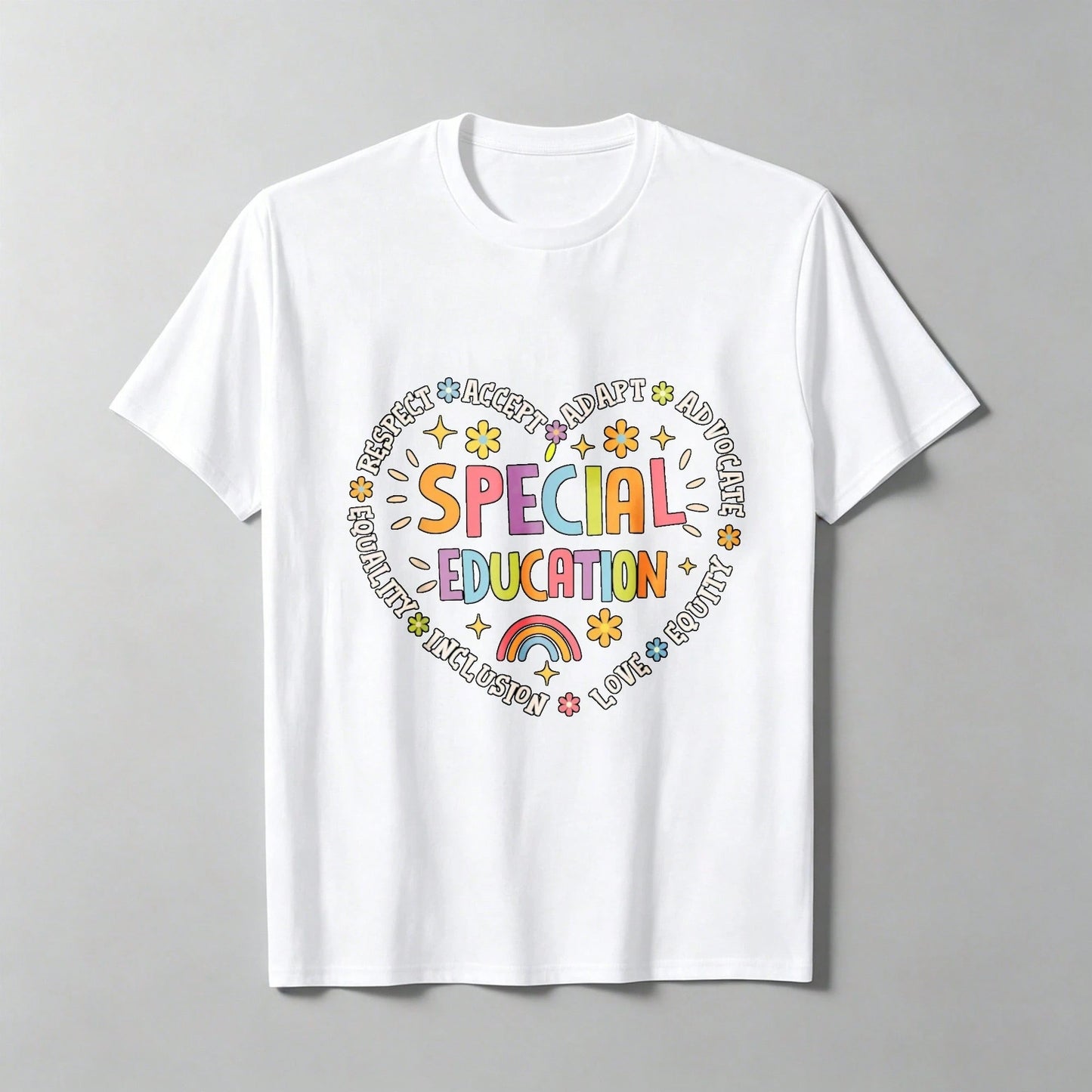 Special Education Team Dream Team SPED Teacher Appreciation T-Shirt, Graphic Tee For Women, Fun Tee,, L-XXXXXL, Plus Size