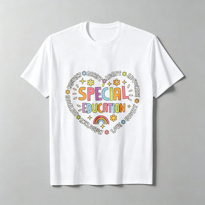 Special Education Team Dream Team SPED Teacher Appreciation T-Shirt, Graphic Tee For Women, Fun Tee,, L-XXXXXL, Plus Size
