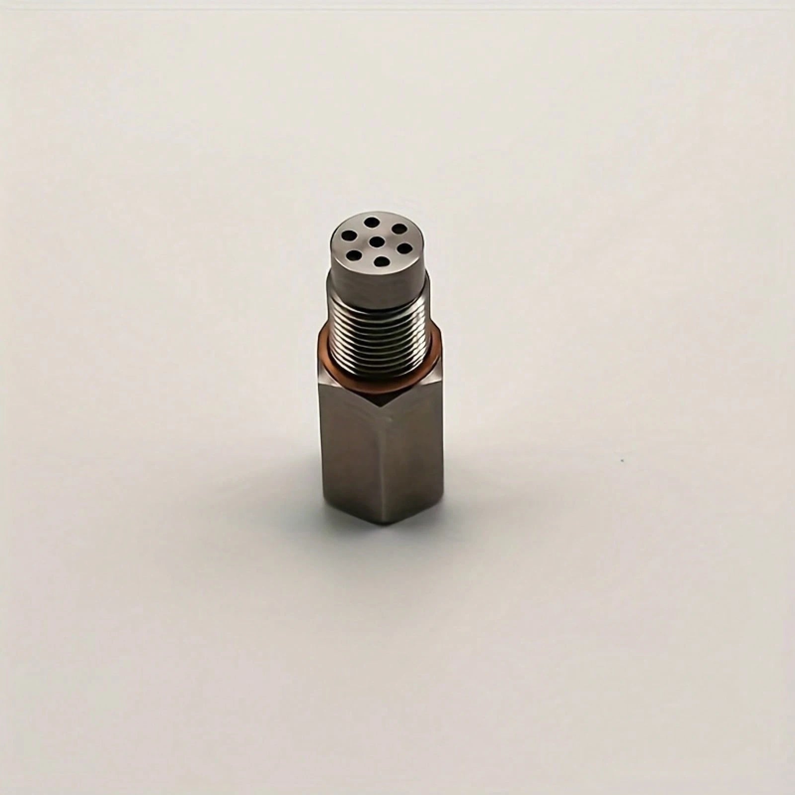 SS304 Stainless Steel Oxygen Sensor Adapter- M18 X 1.5 Bung With Integrated Filter, Corrosion Resistant Exhaust System Hardware For Vehicle Maintenance & Repair