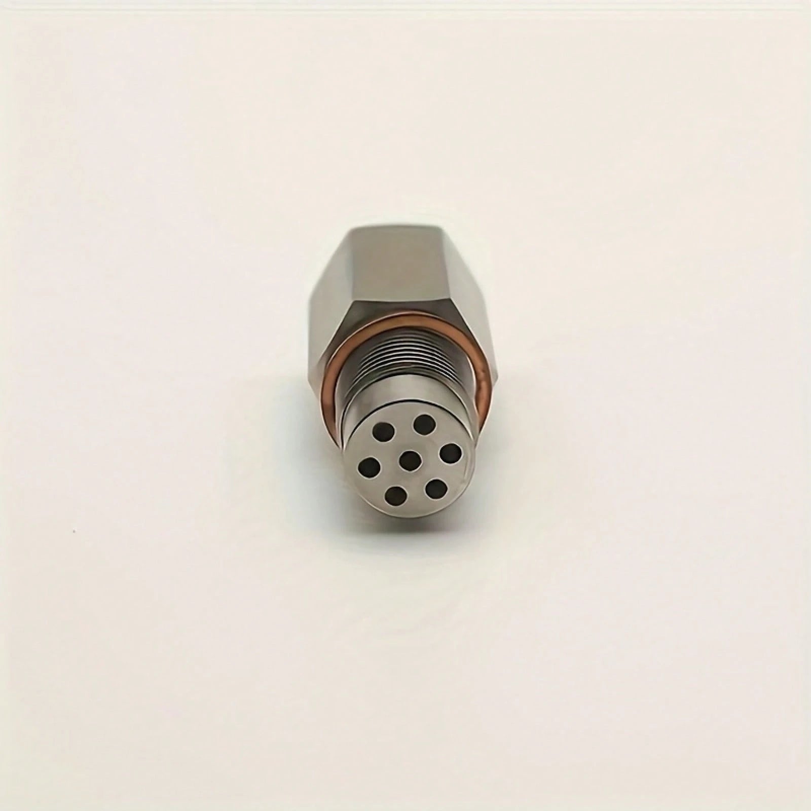 SS304 Stainless Steel Oxygen Sensor Adapter- M18 X 1.5 Bung With Integrated Filter, Corrosion Resistant Exhaust System Hardware For Vehicle Maintenance & Repair