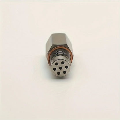 SS304 Stainless Steel Oxygen Sensor Adapter- M18 X 1.5 Bung With Integrated Filter, Corrosion Resistant Exhaust System Hardware For Vehicle Maintenance & Repair