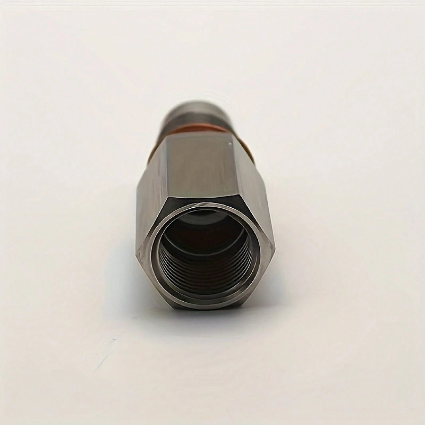 SS304 Stainless Steel Oxygen Sensor Adapter- M18 X 1.5 Bung With Integrated Filter, Corrosion Resistant Exhaust System Hardware For Vehicle Maintenance & Repair