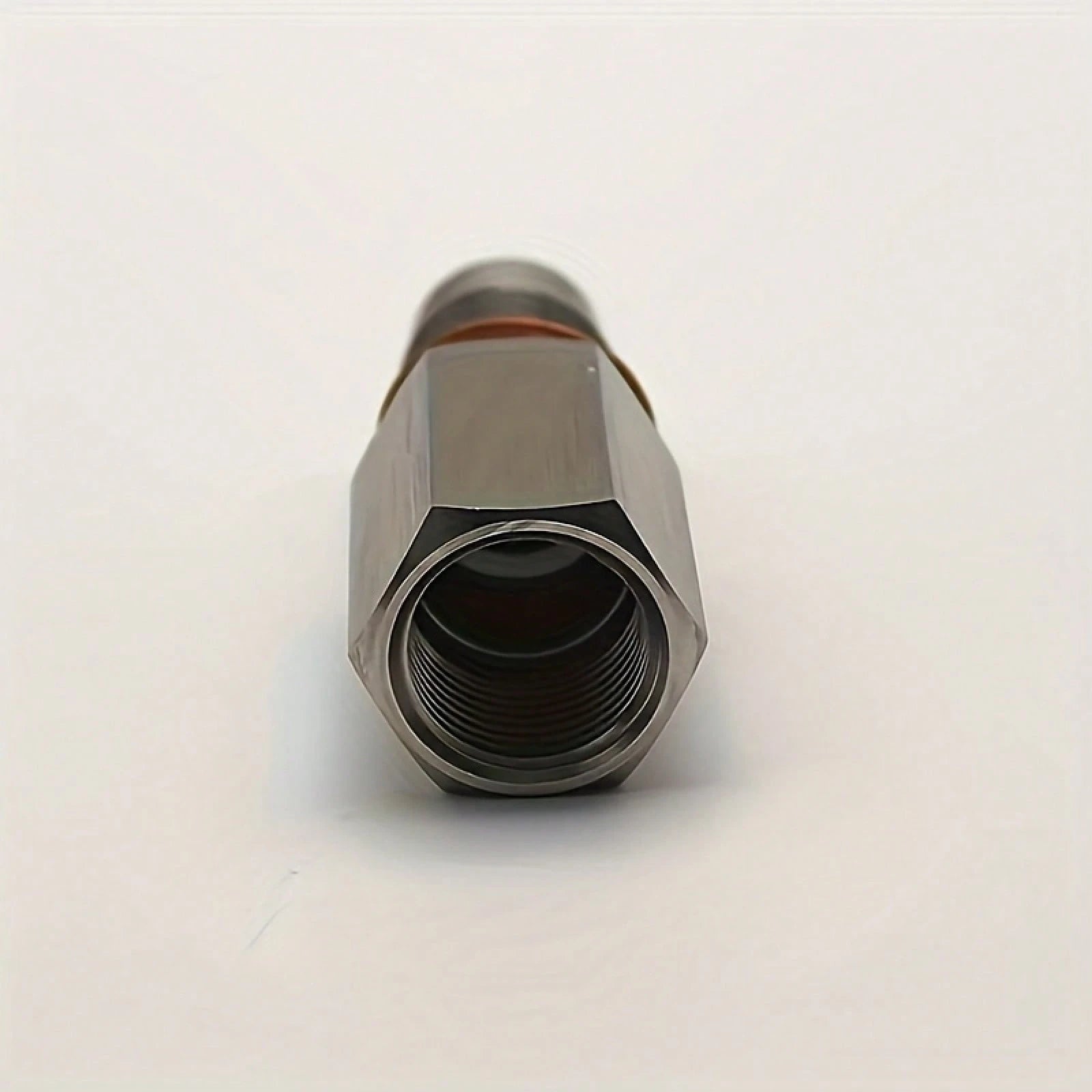 SS304 Stainless Steel Oxygen Sensor Adapter- M18 X 1.5 Bung With Integrated Filter, Corrosion Resistant Exhaust System Hardware For Vehicle Maintenance & Repair