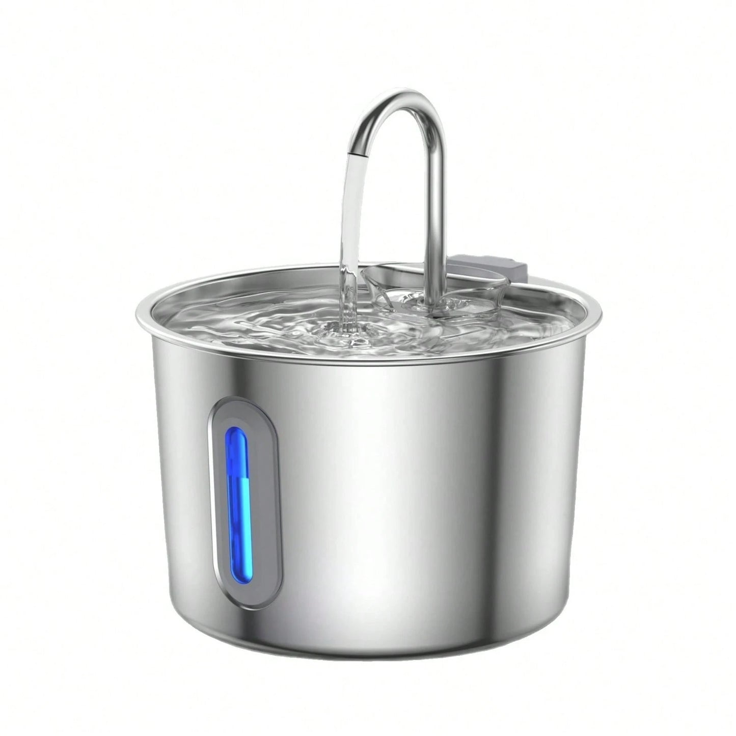 Stainless Steel Pet Water Dispenser Automatic Circulation Leakage-Proof Cat Dog Water Feeder With Dirt Separation