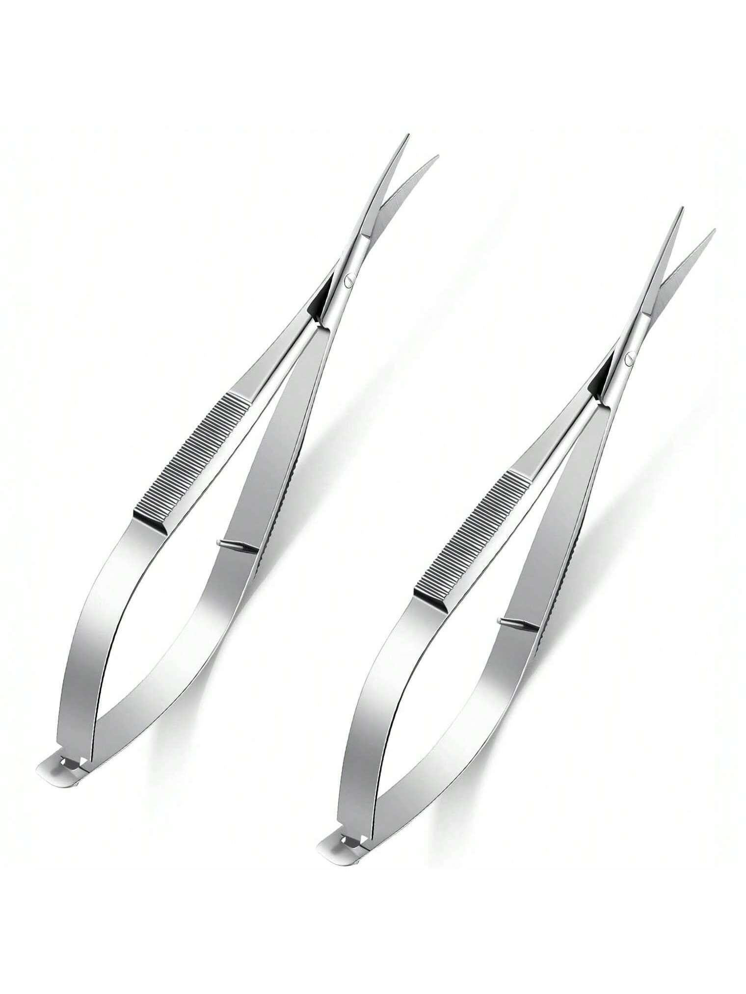 Stainless Steel Precision Eyebrow & Eyelash Shaping & Trimming Scissor, Snips Squeeze Scissors, Embroidery, Knitting Micro Tip Craft Scissors,Makeup,Cheap,Room Decor,Vanity,Travel,Bedroom,Makeup Acces