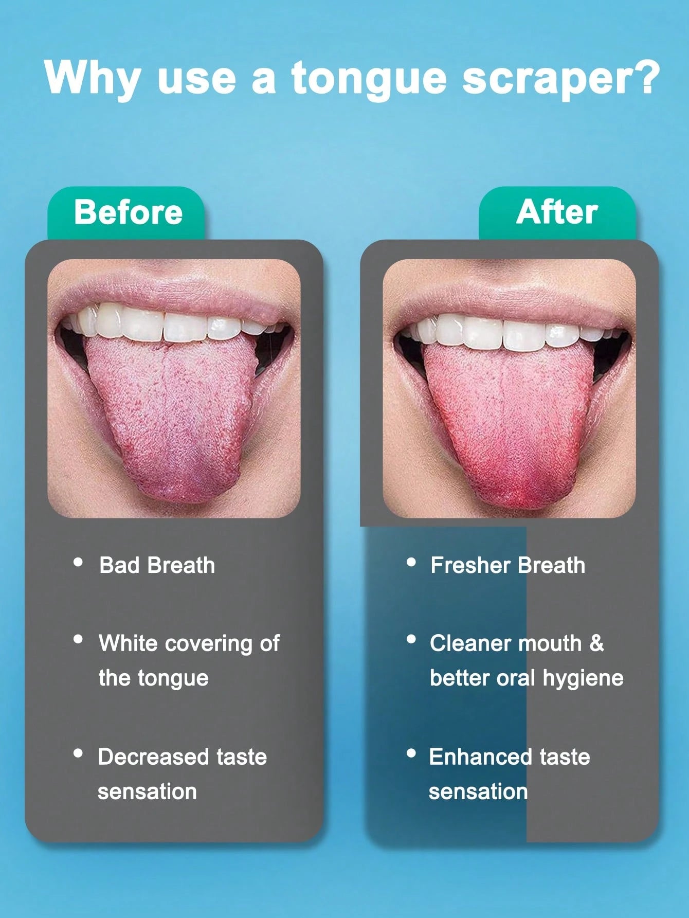 Stainless Steel Tongue Scraper, 3 Styles Available, Rust-Resistant And Durable, Effectively Removes Bad Breath, Cleans Tongue Coating, Portable And Easy To Use, Suitable For Adults And Children Daily