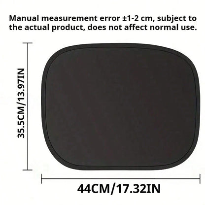 Static Adsorption Car Side Window Sunshade Boards, Car Sunshade Boards, Car Privacy Anti-Peeping Curtains, Car UV Protection Cooling Kit, Easy Installation, Foldable And Space-Saving