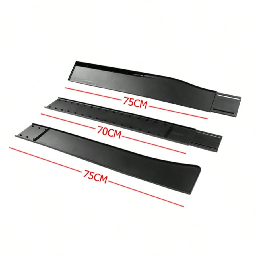 Stay Tuned Performance Universal 86" X 4" Side Skirt Extension Rocker Splitters Diffuser Lip 6pcs