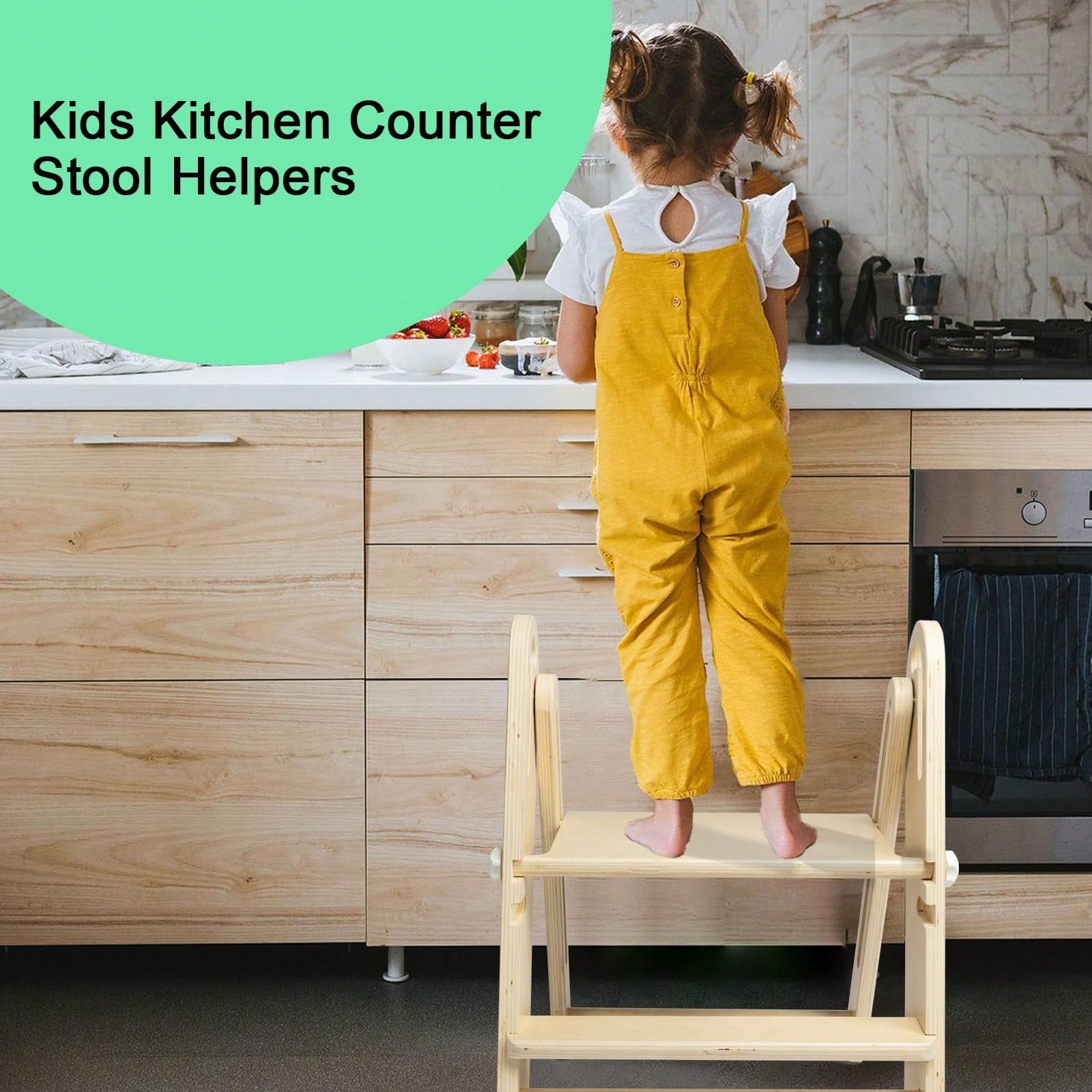 Step Stool Foldable For Toddlers, Adjustable Kids Step Stool For Bathroom Sink Toilet Potty Training Stool With Handles Child Kitchen Counter