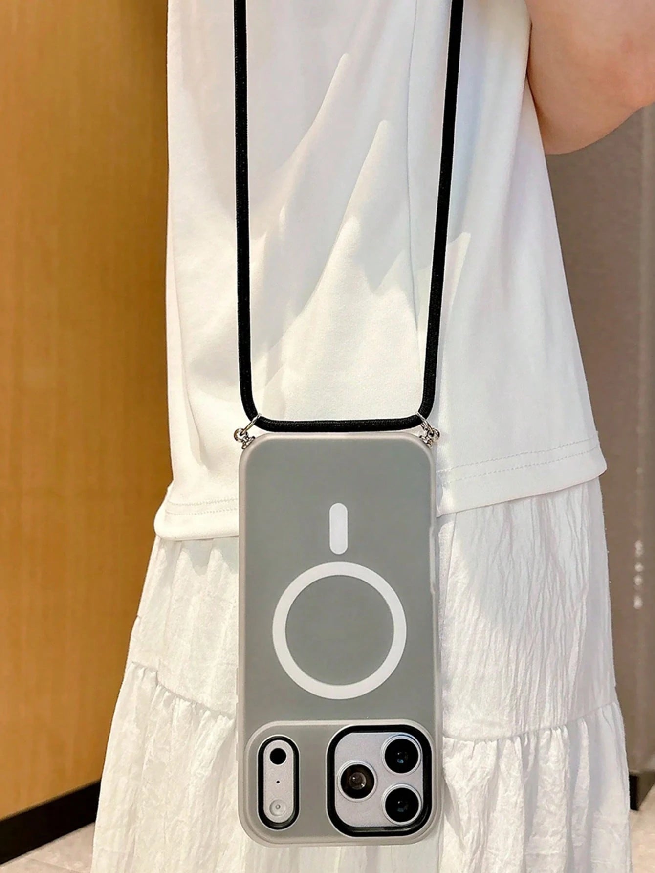 Stylish Necklace Crossbody Lanyard Candy Color Phone Case Compatible With Iphone 17 Pro Max 17 Pro 17 16 Pro Max 16 Pro 16 15 Pro Max 15 Pro 15 14 Pro Max 14 Pro 14 13 Pro Max 13 Pro 13 Minimalist Tra