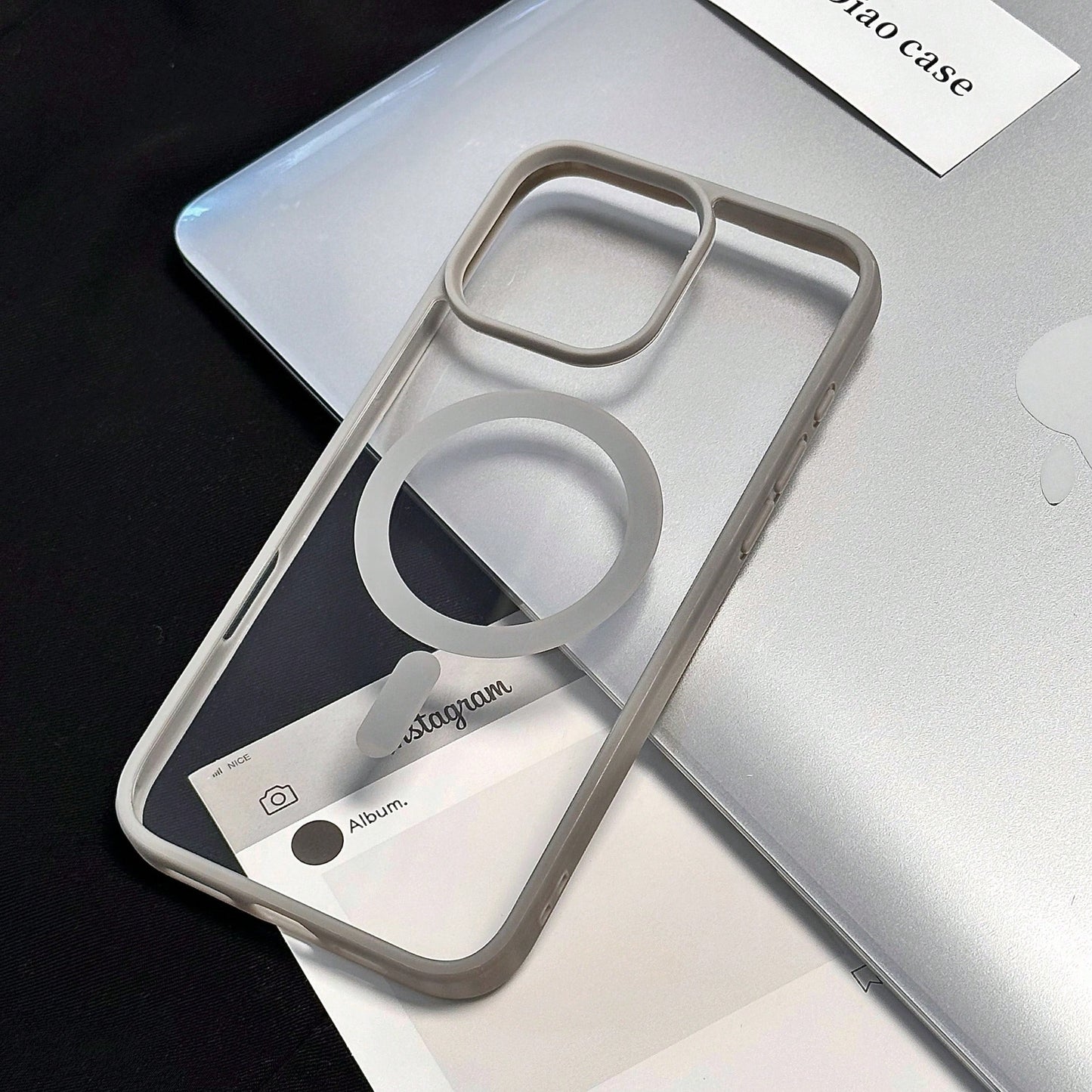 Suitable For IPhone 16/15/14/13/12/11 Pro Max Classic Acrylic Magnetic Phone Case For Beauty Or Protection. Gifts For Family, Friends, Kids, Birthday,Spring, Holiday, Boyfriends, Girlfriends, Valentin