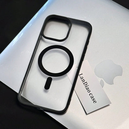 Suitable For IPhone 16/15/14/13/12/11 Pro Max Classic Acrylic Magnetic Phone Case For Beauty Or Protection. Gifts For Family, Friends, Kids, Birthday,Spring, Holiday, Boyfriends, Girlfriends, Valentin