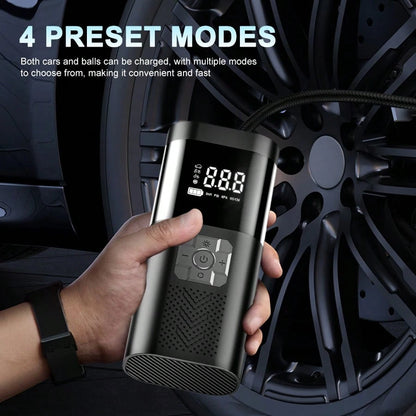 Super Special Offer!!!Portable Tire Inflator Air CompressorDigital Display Tire Inflator Pump, Suitable For Cars And Motorcycles.Universal For Automobiles, Bicycles, Sports Equipment AndBalls, Fast In