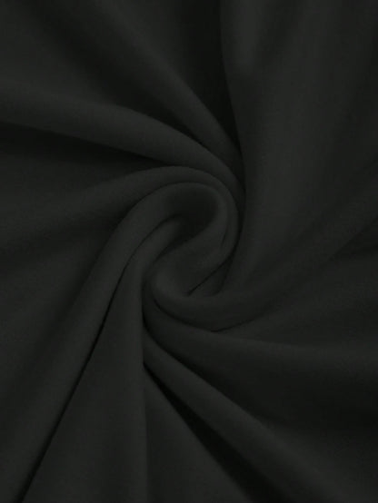 Sweetra Solid Color Pleated Tank Top