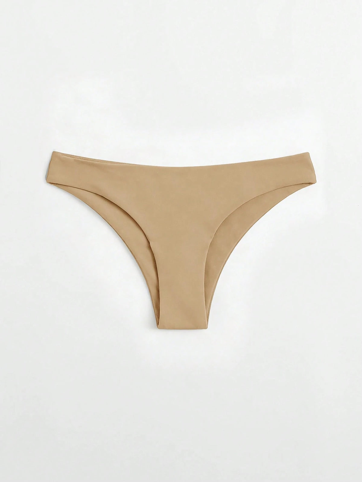 Swim Basics Women's Solid Color Minimalist Everyday Swimwear Bottom