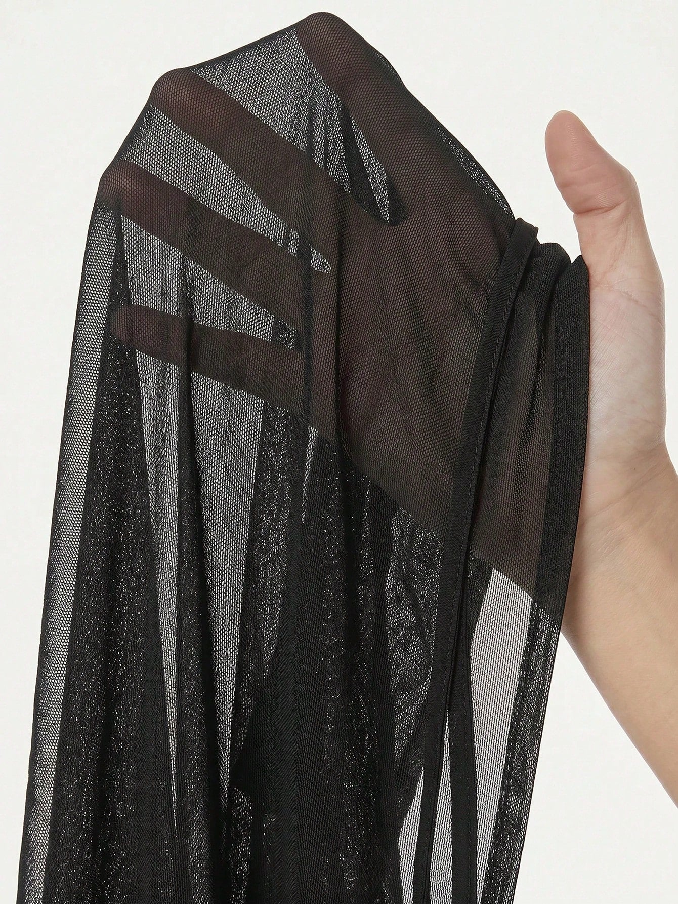 Swim Lushoire 2026 New Summer Beach Solid Black Plus Size Kimono