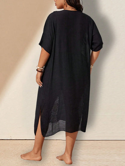 Swim Lushoire Plus Size Cover Ups For Summer Beach Vacation