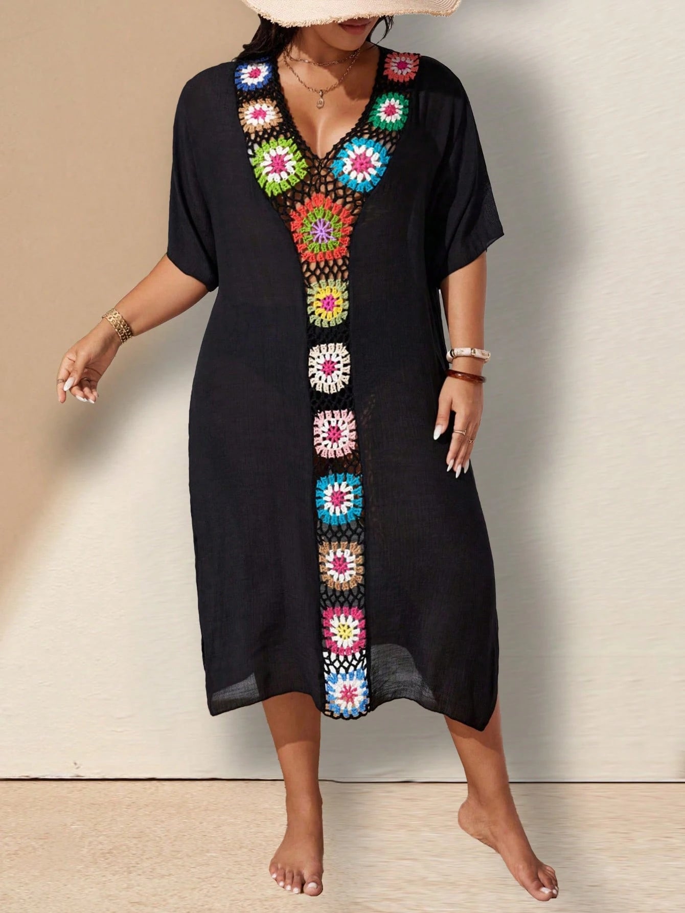 Swim Lushoire Plus Size Cover Ups For Summer Beach Vacation