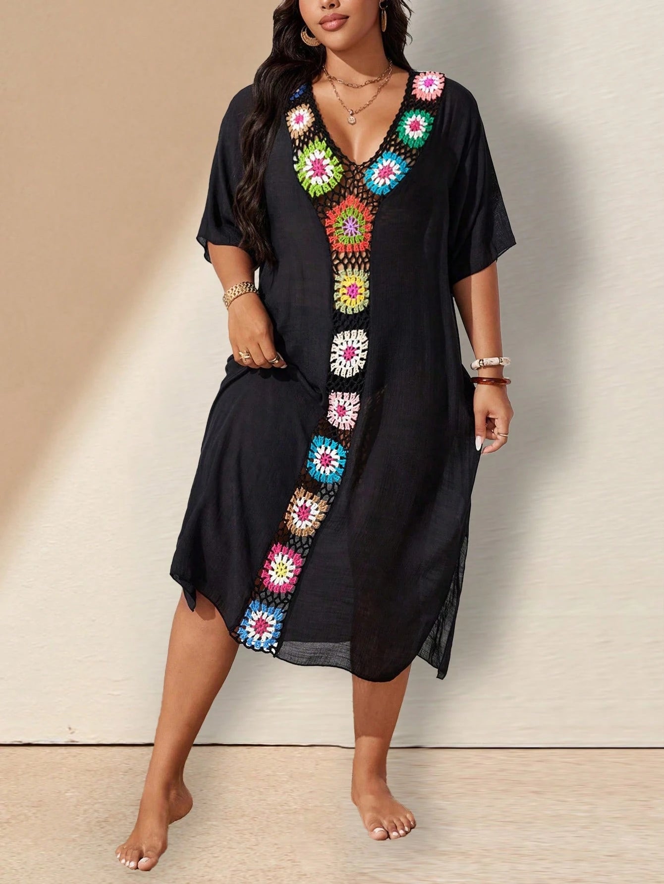 Swim Lushoire Plus Size Cover Ups For Summer Beach Vacation