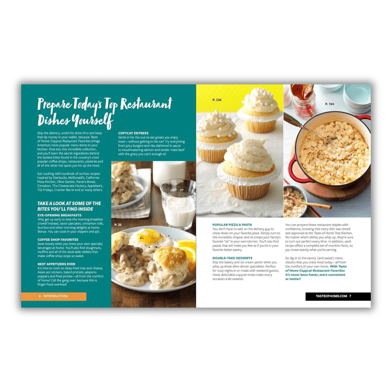Taste Of Home Copycat Restaurant Favorites: Restaurant Faves Made Easy At Home (Taste Of Home Copycat Favorites) (Spiral Bound)