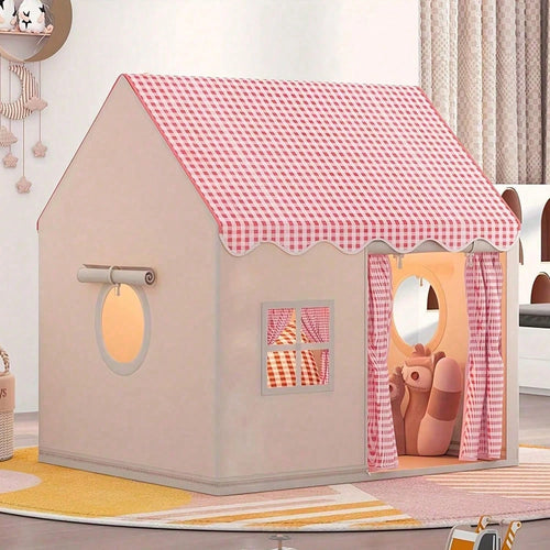 Tent Crawl For Boys & Girls Play Tent, Portable & Foldable Tents, Indoor Outdoor Tent Playhouse, Ideal Holiday Family Party Gift, Light Not Included