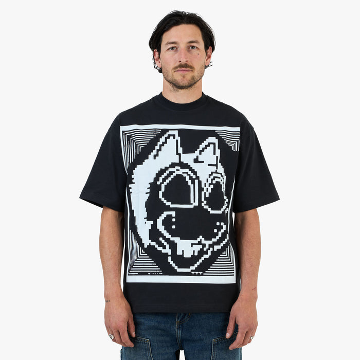 The Trilogy Tapes Digicat T-Shirt / Black