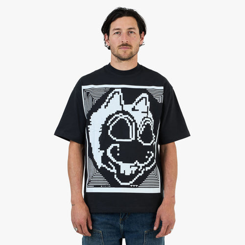The Trilogy Tapes Digicat T-Shirt / Black