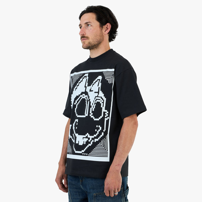 The Trilogy Tapes Digicat T-Shirt / Black