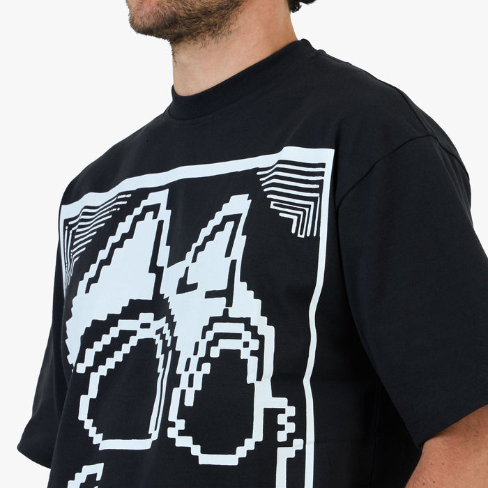 The Trilogy Tapes Digicat T-Shirt / Black